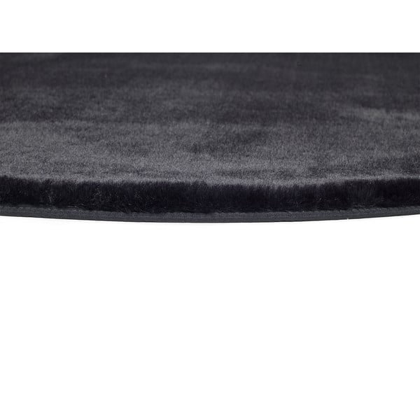 Melns paklājs Universal Fox Liso, Ø 120 cm-image-2