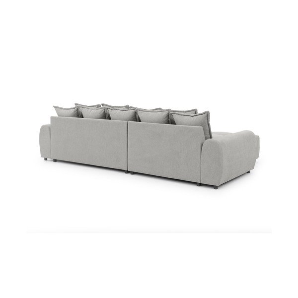 Gaiši pelēks stūra dīvāns (ar kreiso stūri/ar zvilni) Albane  – Ropez-image-4