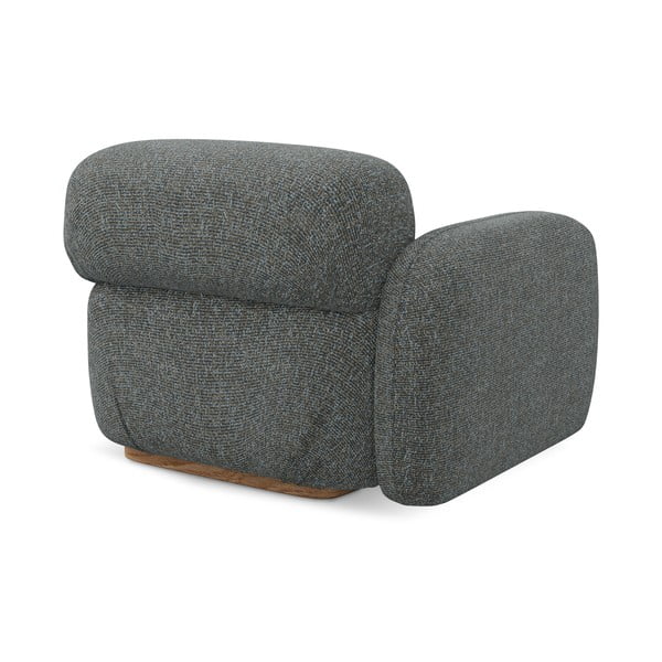 Pelēka modulārā dīvāna daļa (ar kreiso stūri) Ailani – Makamii-image-3