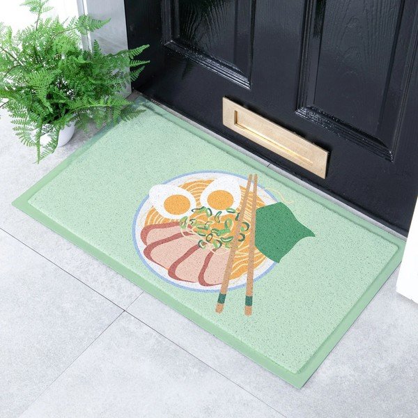 Pārstrādātas plastmasas kājslauķis 40x70 cm Ramen Bowl  – Artsy Doormats-image-2