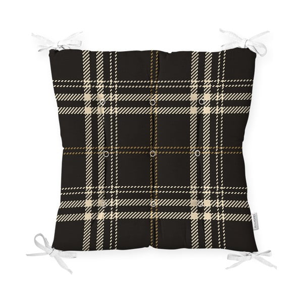 Spilvendrāna Minimalist Cushion Covers Flannel Black, 40 x 40 cm