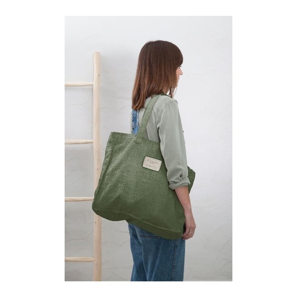Lina soma Really Nice Things Green Moss, platums 42 cm-image-1