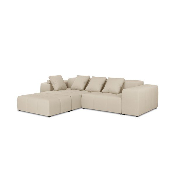 Bēšs stūra dīvāns (maināms stūris) Rome – Cosmopolitan Design -image-2