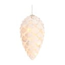 Balts piekarināms Ziemassvētku gaismas dekors ø 7 cm Celina – Sirius