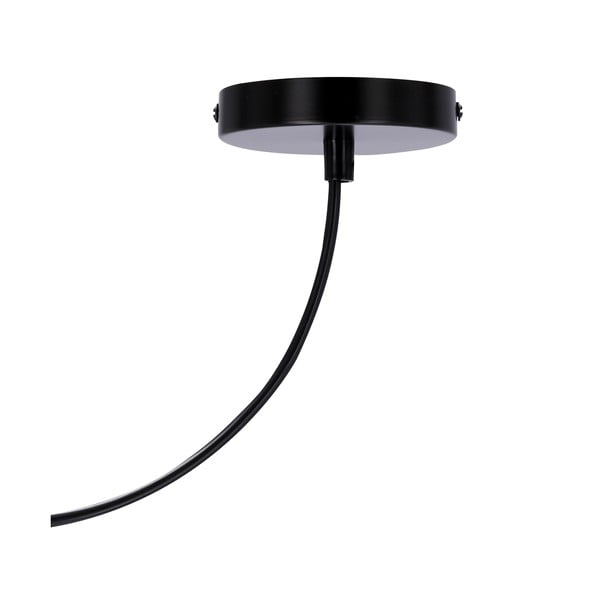 Melna metāla piekaramā lampa 100x19 cm Primo – Candellux Lighting-image-2