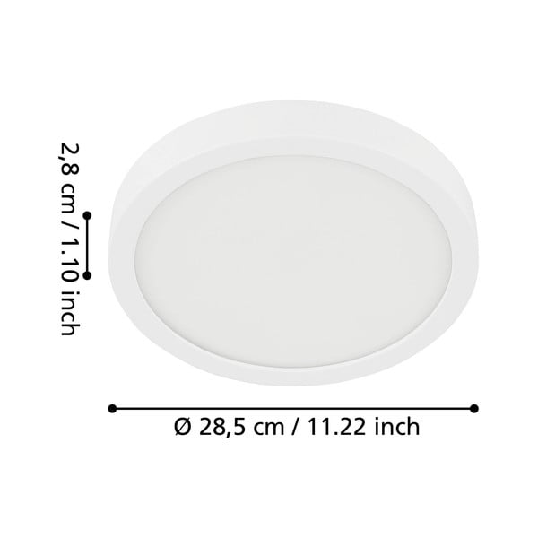 Balta LED griestu lampa FUEVA 5 – EGLO-image-3