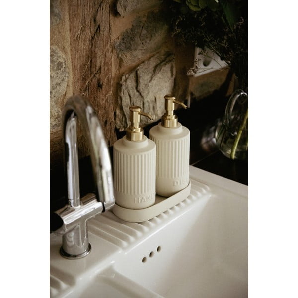 Krēmkrāsas keramikas mazgāšanas līdzekļu turētājs Heidi – Wenko-image-2