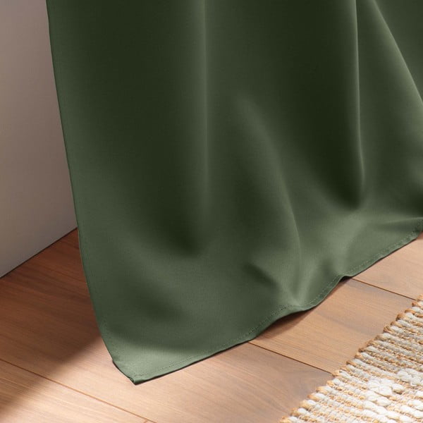 Haki gaismu necaurlaidīgs aizkars 135x280 cm Occult – douceur d'intérieur-image-4