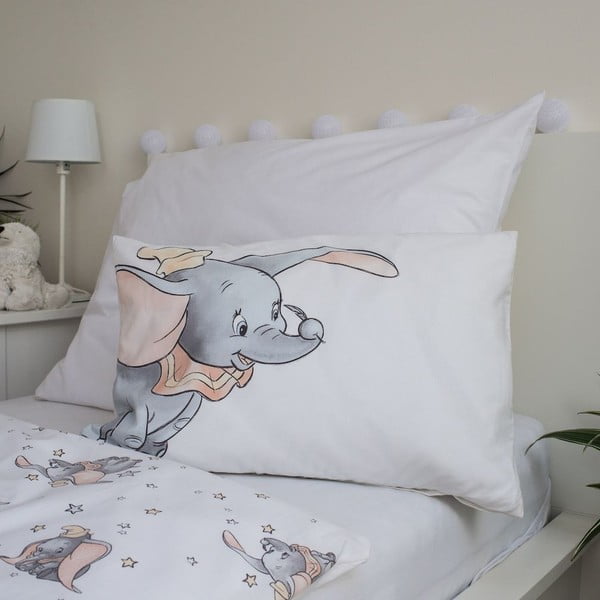 Kokvilnas bērnu gultas veļa 100x135 cm Dumbo – Jerry Fabrics-image-3