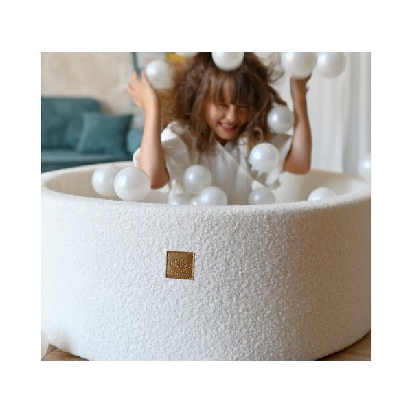 Pelēks bumbu baseins ø 90 cm augstums 30 cm – Meowbaby-image-1