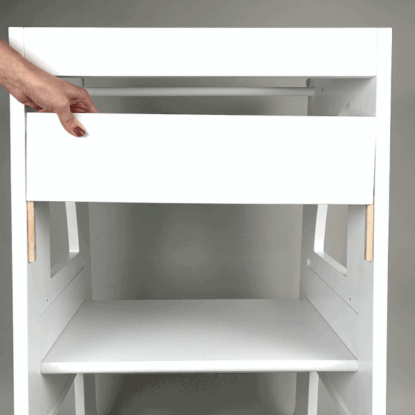 Tirkīzzila priekšējā aizsargjosla bērnu tornim Montessori – Rocket Baby-image-3