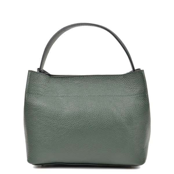Zaļa ādas somiņa Isabella Rhea Lock Verde-image-1