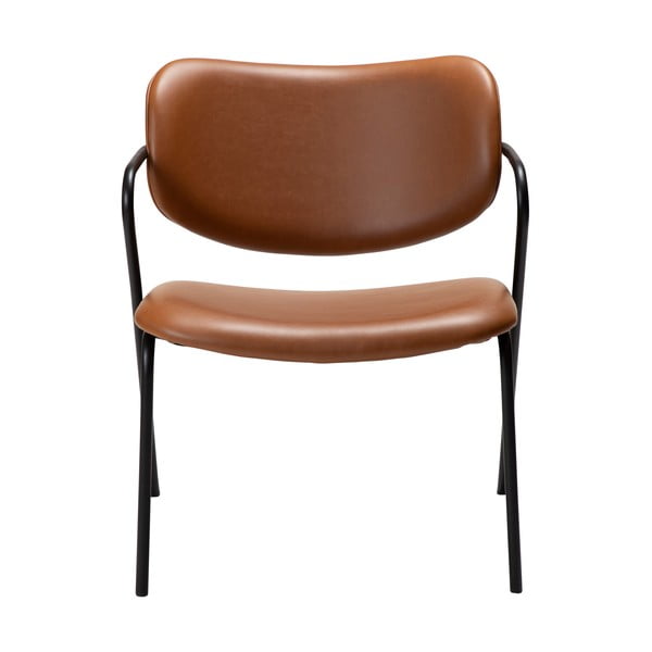 Konjaka brūns mākslīgās ādas krēsls Zed – DAN-FORM Denmark-image-2