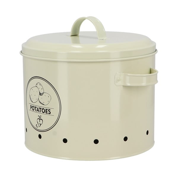 Tērauda pārtikas uzglabāšanas konteiners kartupeļiem – Esschert Design-image-3