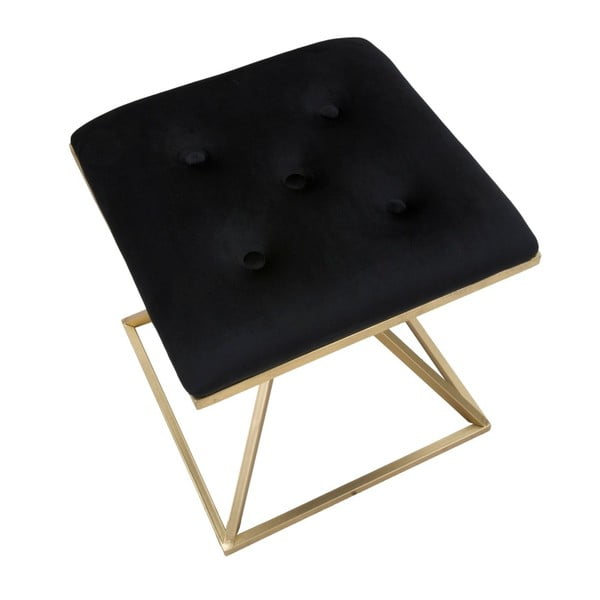 Krēsls melnā un zelta krāsā Mauro Ferretti Piramid-image-4