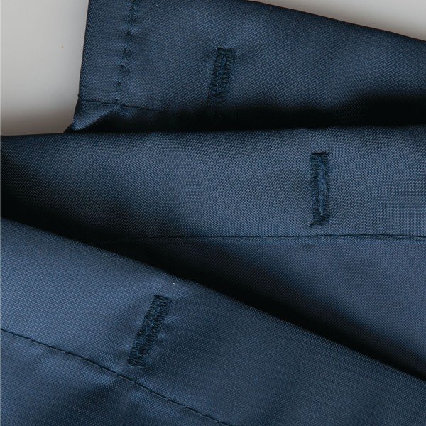 Zils dušas aizkars iDesign, 200 x 180 cm-image-1