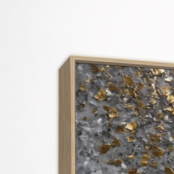 Glezna 60x90 cm Golden Leaves-image-3