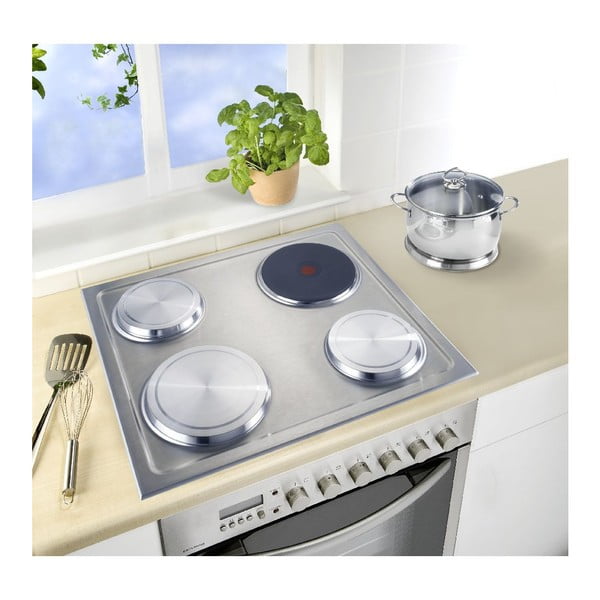 Nerūsējošā tērauda plīts virsmas aizsargplāksnes (4 gab.) 20x20 cm – Wenko-image-3