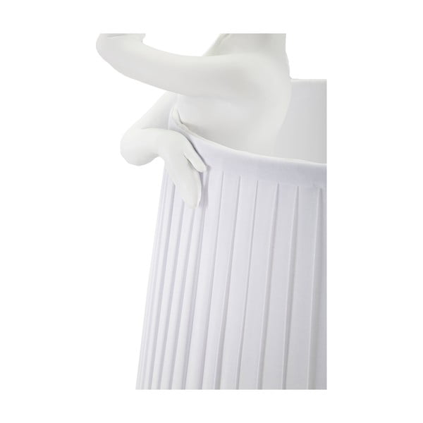 Balta galda lampa ar auduma abažūru (augstums 62,5 cm) Ballet – Mauro Ferretti-image-4