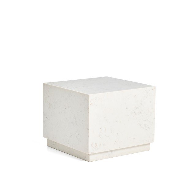 Marmora sānu galdiņš 50x50 cm Sorein – Kave Home