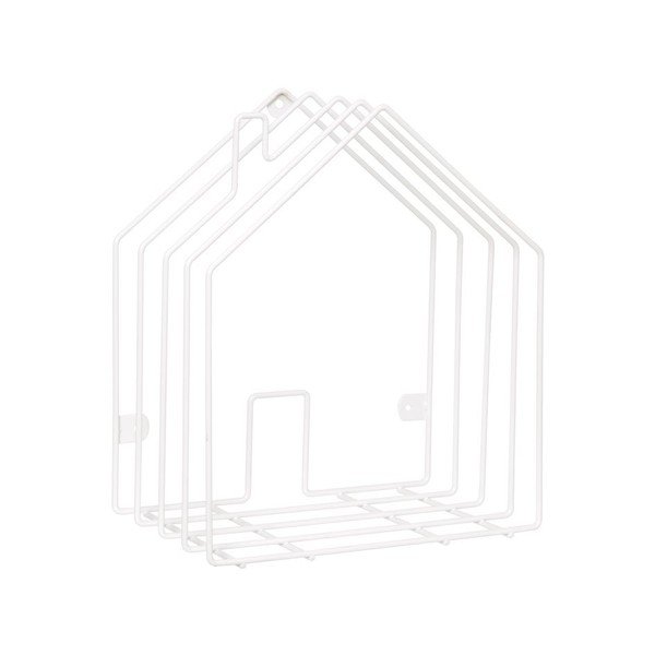 Žurnālu stends House White-image-1