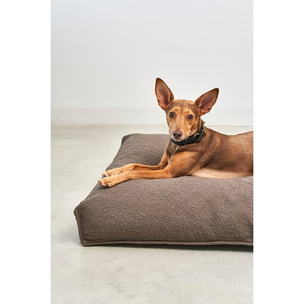 Brūns buklē matracis suņiem 100x75 cm Mondo Chocolate M – MiaCara-image-2