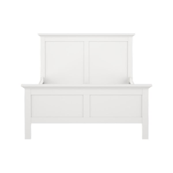 Balta divvietīga gulta 140x200 cm Paris – Tvilum-image-2