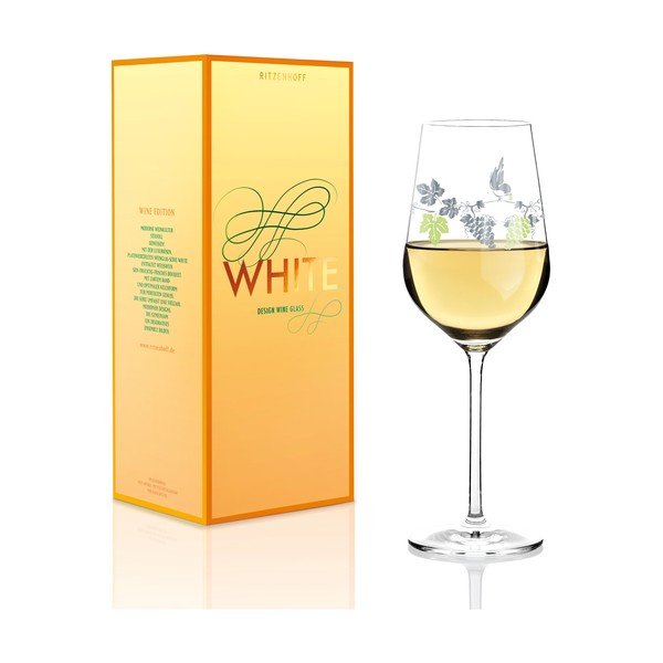 Baltvīna glāze no kristāla stikla Ritzenhoff Concetta Lorenzo, 360 ml-image-1