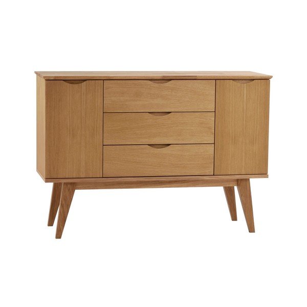 Kumode ar ozolkoka imitāciju Rowico Filippa, garums 122 cm-image-1