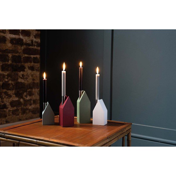 Koka/metāla svečturi (4 gab.) – Remember-image-1