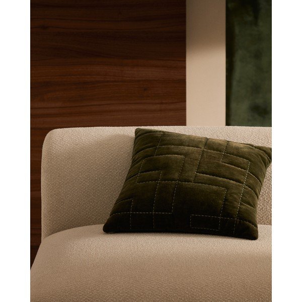 Samta spilvendrāna 45x45 cm Prila – Kave Home-image-1