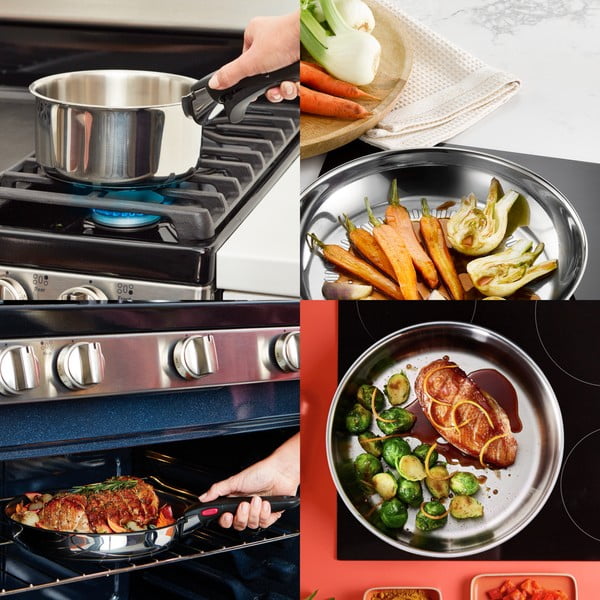 Alumīnija trauku komplekts (6 gab.) INGENIO Cook Eat L881S604 – Tefal-image-3