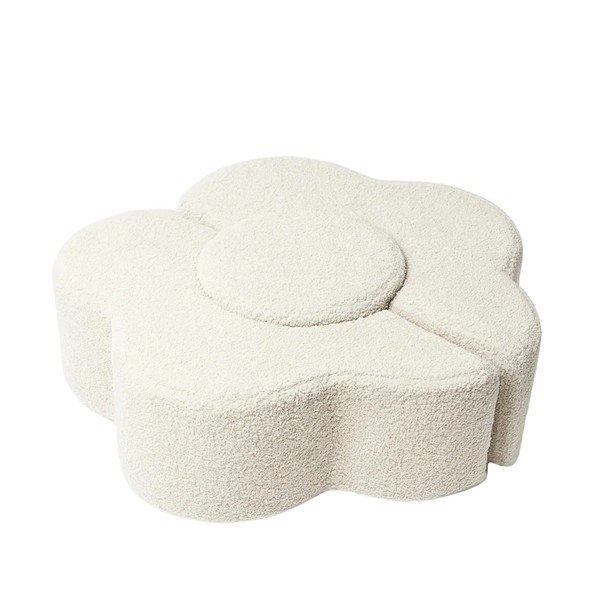 Krēmkrāsas buklē putu rotaļu laukums (3 gab.) augstums 27 cm 88x90 cm – Meowbaby-image-2