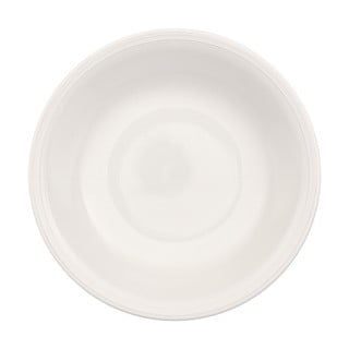 Balts porcelāna dziļais šķīvis Villeroy & Boch Like Color Loop, ø 23,5 cm