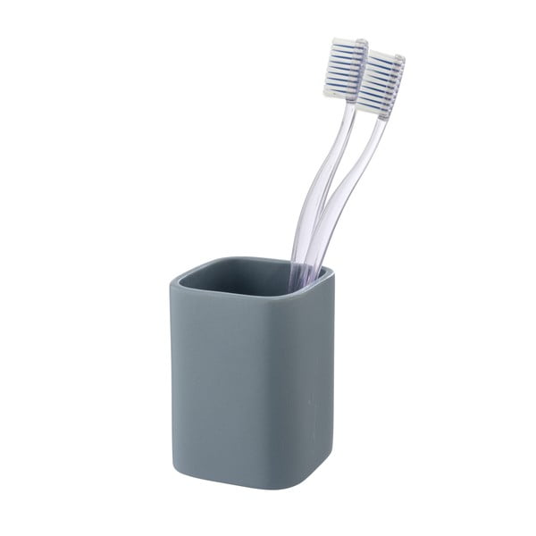 Zils keramikas trauks zobu birstei Hexa – Wenko-image-1