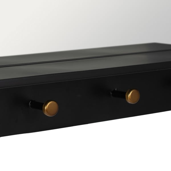 Sienas spogulis ar pakaramo 69x43 cm – Ixia-image-4