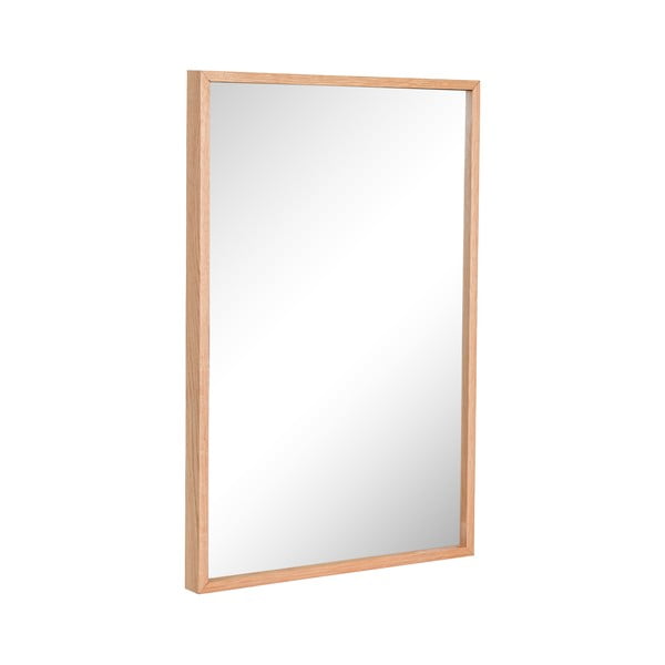 Sienas spogulis ar masīvkoka rāmi Depth – Hübsch-image-2