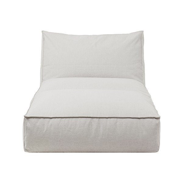 Gaiši pelēks dārza atpūtas krēsls Blomus Cloud, garums 190 cm