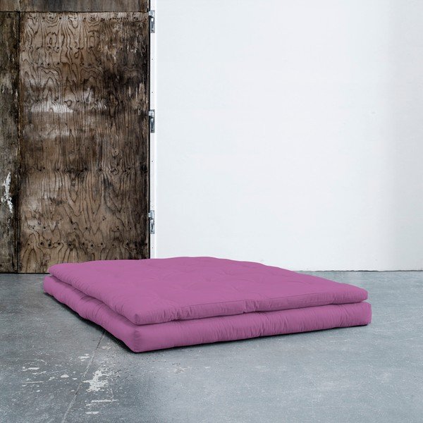 Maināms dīvāns ar ādas siksnām Karup Buckle Up Taffy Pink-image-1