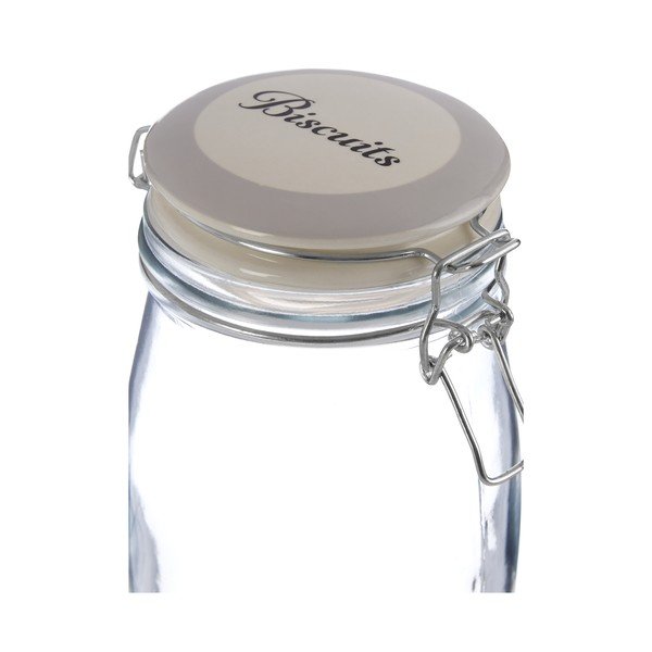 Stikla pārtikas uzglabāšanas konteiners kūkām Grocer – Premier Housewares-image-2