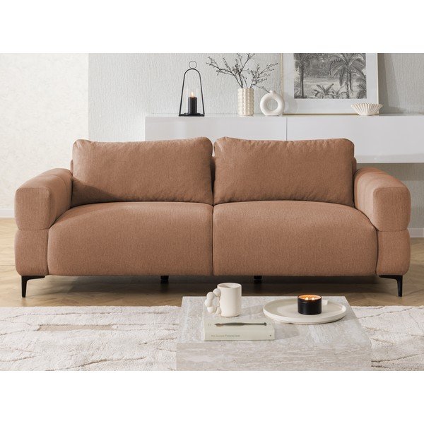 Terakotas oranžs dīvāns 217 cm Helio – Ropez-image-1
