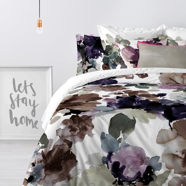 Kokvilnas segas pārvalks Happy Friday Basic Sunset Garden, 200 x 200 cm-image-4