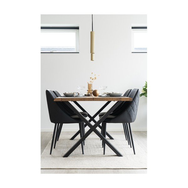 Zelta krāsas piekaramā lampa ø 6 cm Paris – House Nordic-image-4