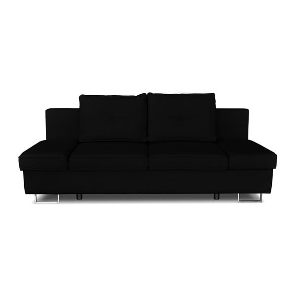 Melns divvietīgs divguļamais dīvāns Windsor & Co. Dīvāni Iota