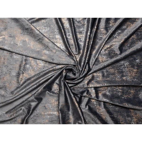 Antracīta pelēks aizkars 140x260 cm Lhasa – Mendola Fabrics