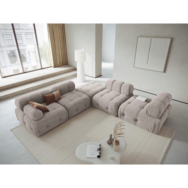 Gaiši pelēks modulārais dīvāns Ferento – Cosmopolitan Design-image-1