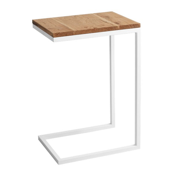 Saliekamais galds ar baltu konstrukciju CustomForm Lupe