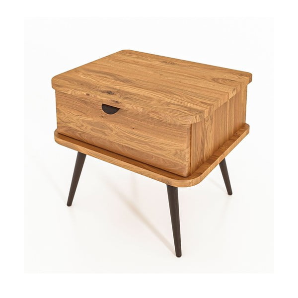 Dabīga toņa naktsgaldiņš no ozolkoka Kula – The Beds-image-3