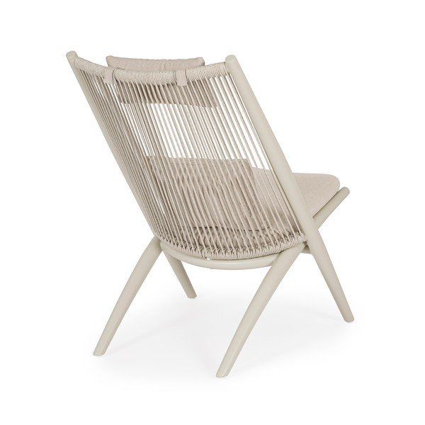 Bēšs metāla dārza atpūtas krēsls Aloha – Bizzotto-image-4