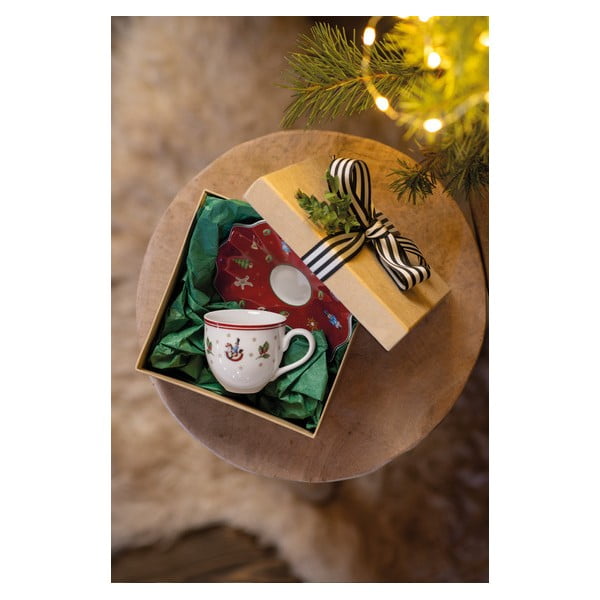 Balta porcelāna krūze ar Ziemassvētku motīvu Villeroy & Boch-image-1